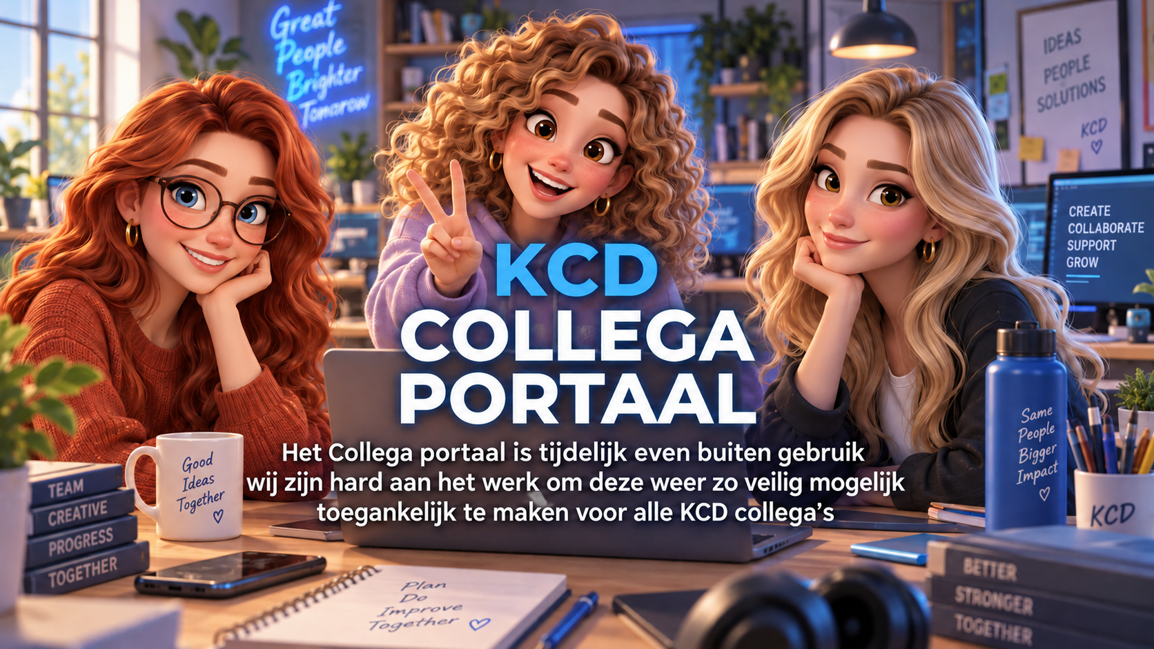 KCD CollegaPortaal tijdelijk buiten gebruik